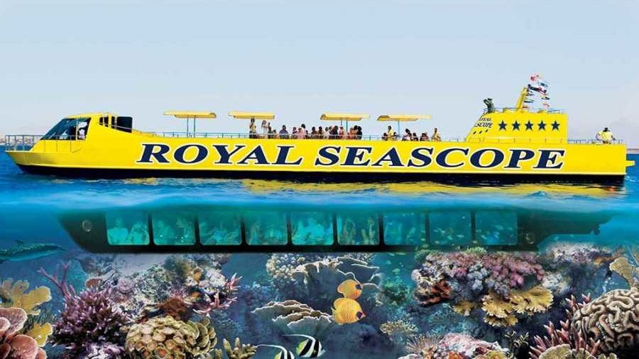 Wycieczka łodzią podwodną Seascope u wybrzeży Marsa Alam